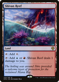 Shivan Reef (255) [Dominaria United] foil - Deck Out Gaming