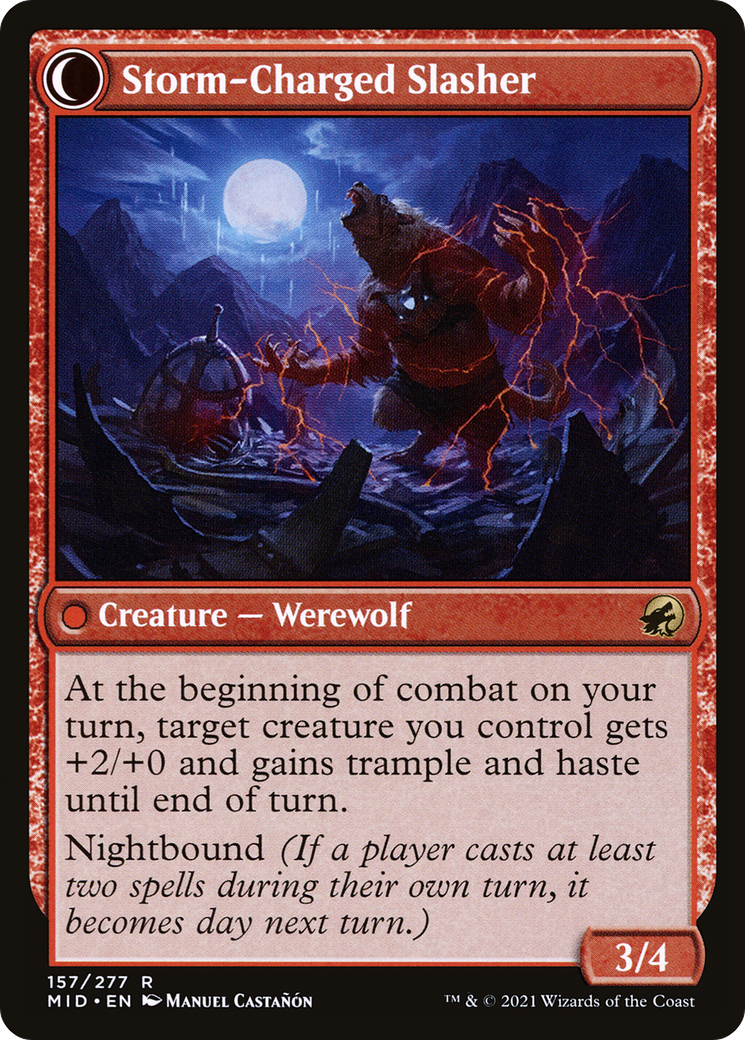 Reckless Stormseeker (157) [Innistrad: Midnight Hunt] foil - Deck Out Gaming