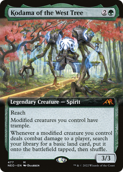 Kodama of the West Tree (Extended Art) (477) [Kamigawa: Neon Dynasty] foil - Deck Out Gaming