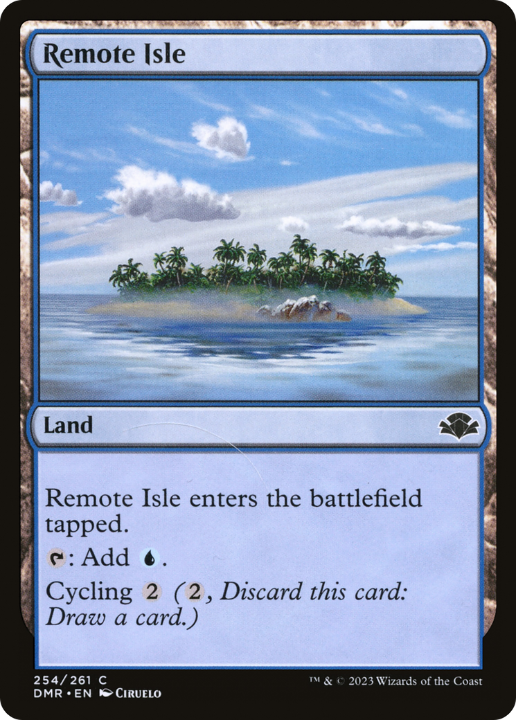 Remote Isle (254) [Dominaria Remastered] - Deck Out Gaming