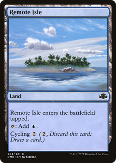 Remote Isle (254) [Dominaria Remastered] foil - Deck Out Gaming