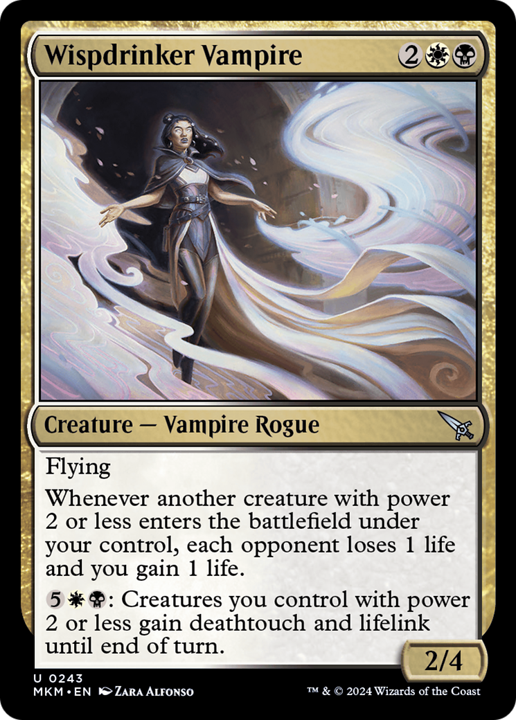 Wispdrinker Vampire (243) [Murders at Karlov Manor] - Deck Out Gaming