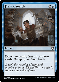 Frantic Search (93) [Wilds of Eldraine Commander] - Deck Out Gaming