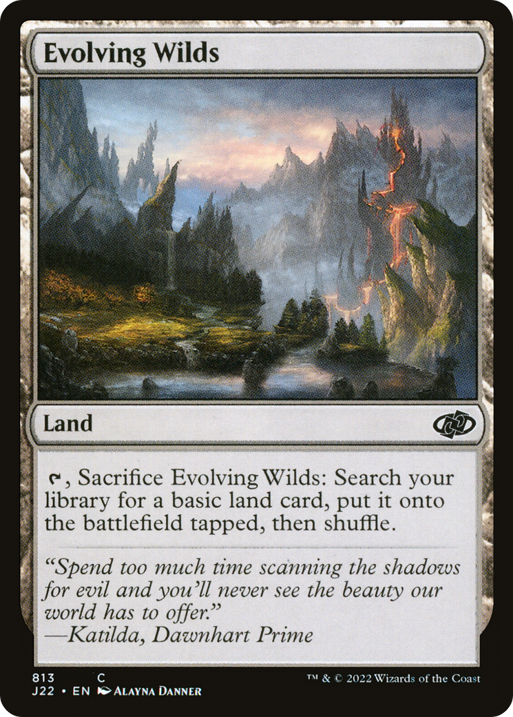 Evolving Wilds (813) [Jumpstart 2022] - Deck Out Gaming