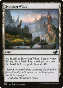 Evolving Wilds (813) [Jumpstart 2022] - Deck Out Gaming