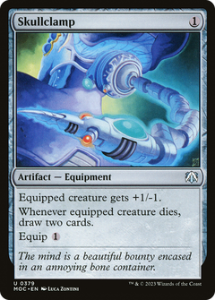 Skullclamp (379) [March of the Machine Commander] - Deck Out Gaming