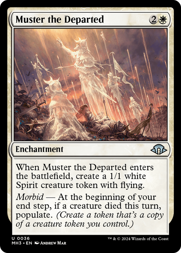 Muster the Departed (36) [Modern Horizons 3] - Deck Out Gaming