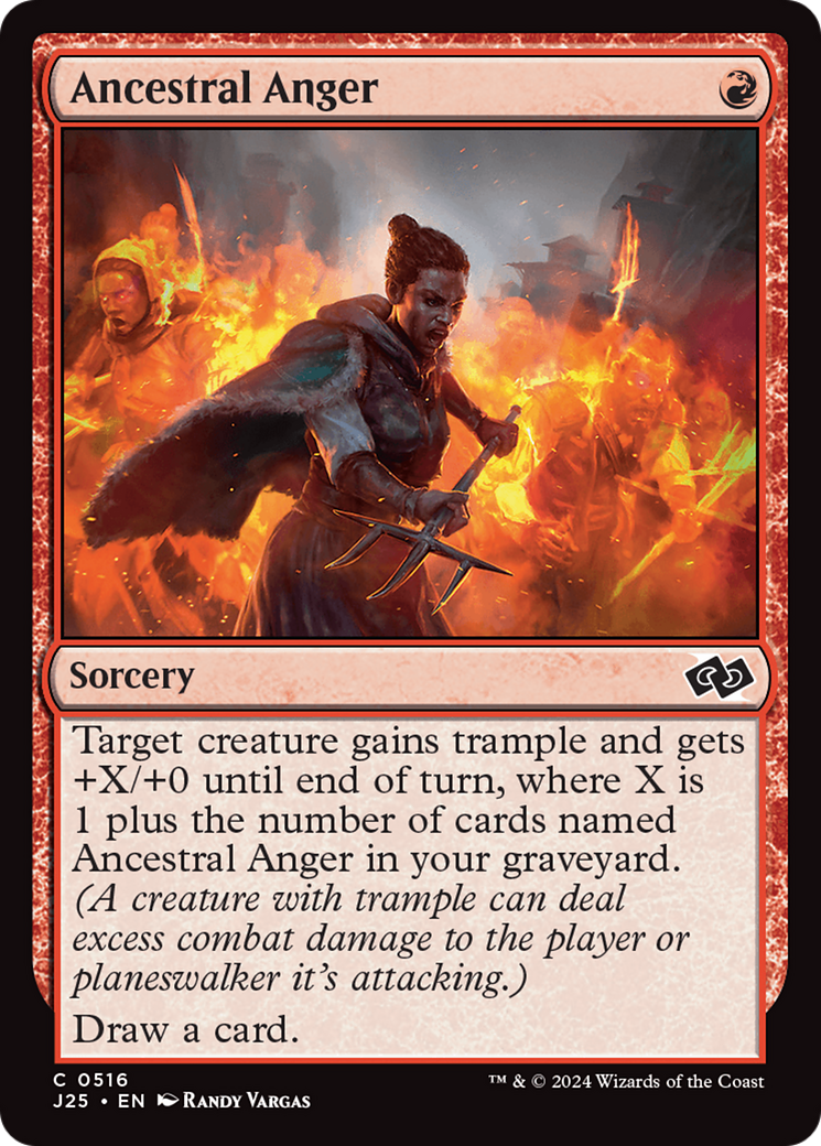 Ancestral Anger (516) [Foundations Jumpstart] - Deck Out Gaming