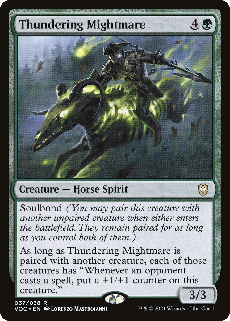 Thundering Mightmare (37) [Commander: Innistrad: Crimson Vow] - Deck Out Gaming