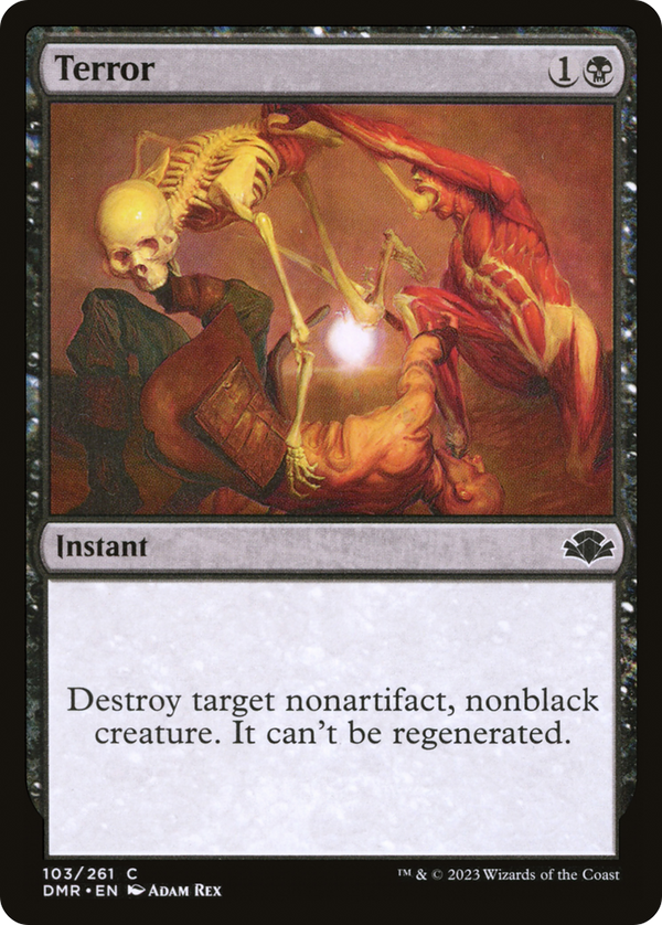 Terror (103) [Dominaria Remastered] foil - Deck Out Gaming