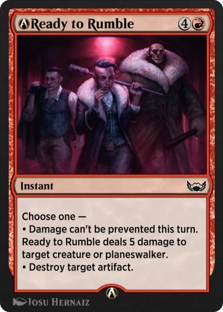 A-Ready to Rumble (A-119) [Streets of New Capenna] - Deck Out Gaming