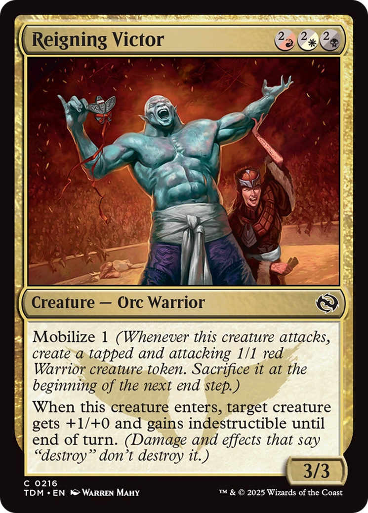 Reigning Victor (216) [Tarkir: Dragonstorm] - Deck Out Gaming