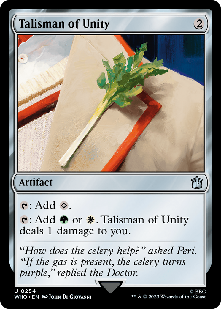 Talisman of Unity (254) [Doctor Who] foil - Deck Out Gaming