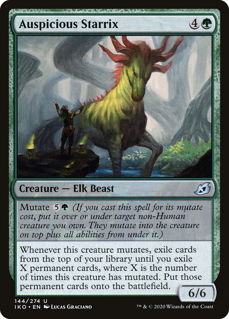 Auspicious Starrix (144) [Ikoria: Lair of Behemoths] foil - Deck Out Gaming