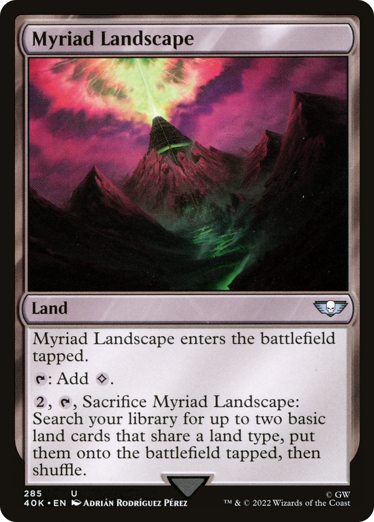 Myriad Landscape (285) [Warhammer 40,000 Commander] - Deck Out Gaming