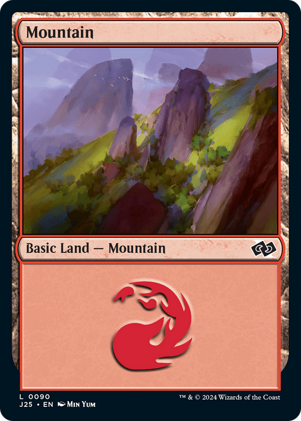 Mountain (0090) (90) [Foundations Jumpstart] - Deck Out Gaming