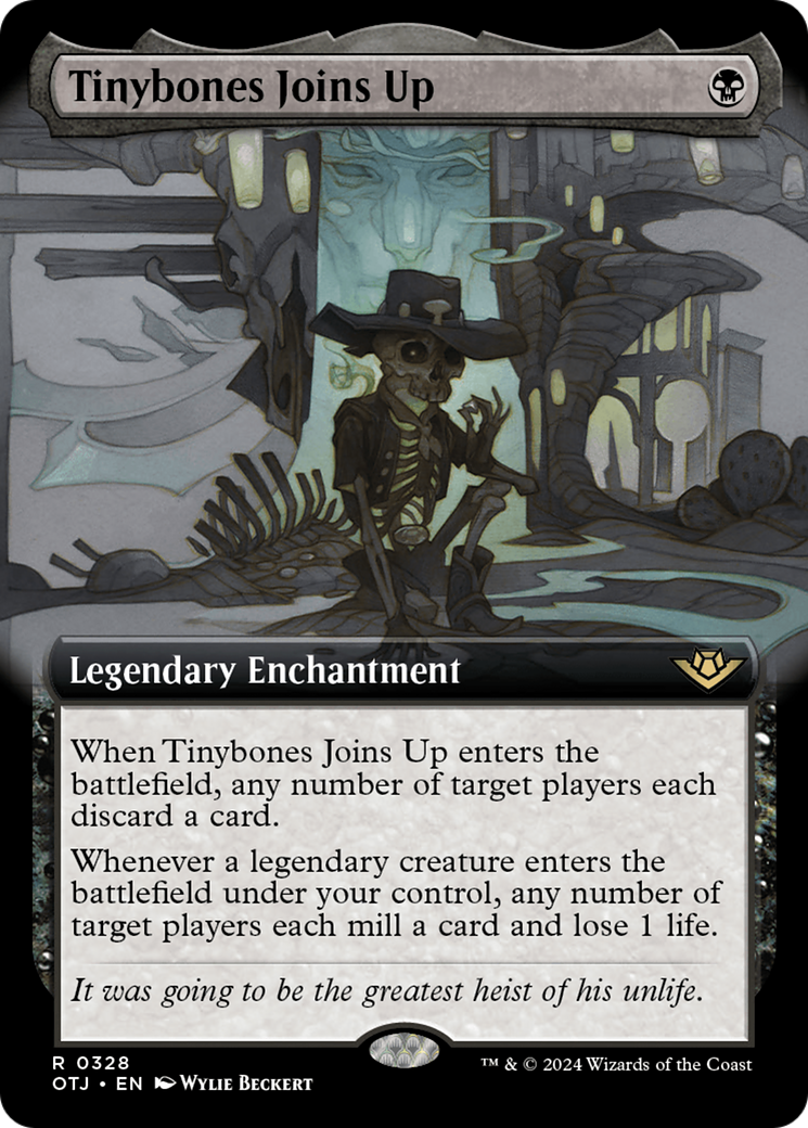 Tinybones Joins Up (Extended Art) (328) [Outlaws of Thunder Junction] foil - Deck Out Gaming