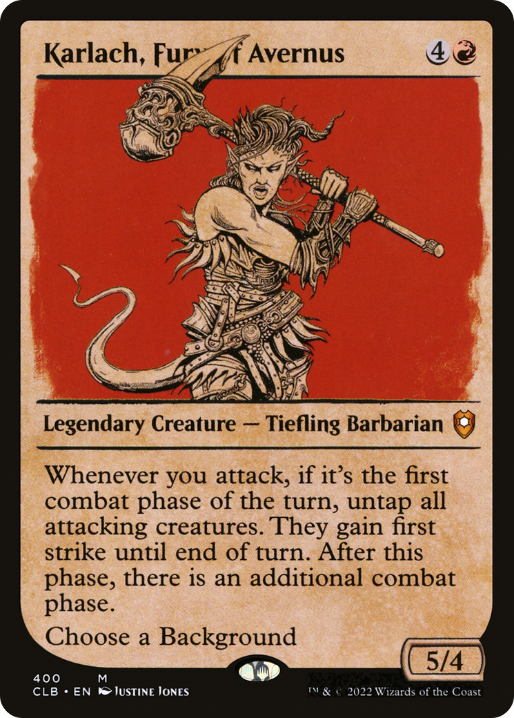 Karlach, Fury of Avernus (Showcase) (400) [Commander Legends: Battle for Baldur's Gate] - Deck Out Gaming