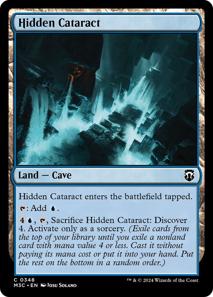 Hidden Cataract (348) [Modern Horizons 3 Commander] - Deck Out Gaming