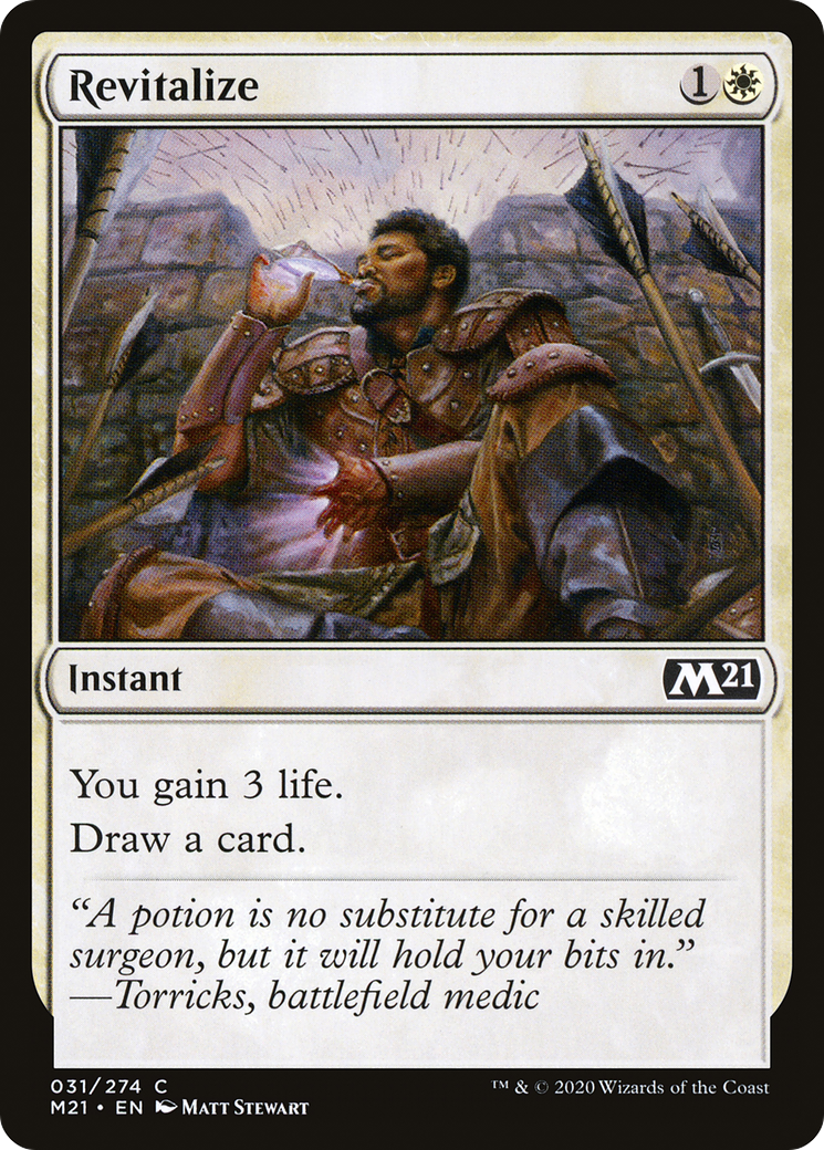 Revitalize (31) [Core Set 2021] foil - Deck Out Gaming