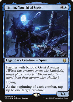 Timin, Youthful Geist (16) [Commander: Innistrad: Crimson Vow] - Deck Out Gaming