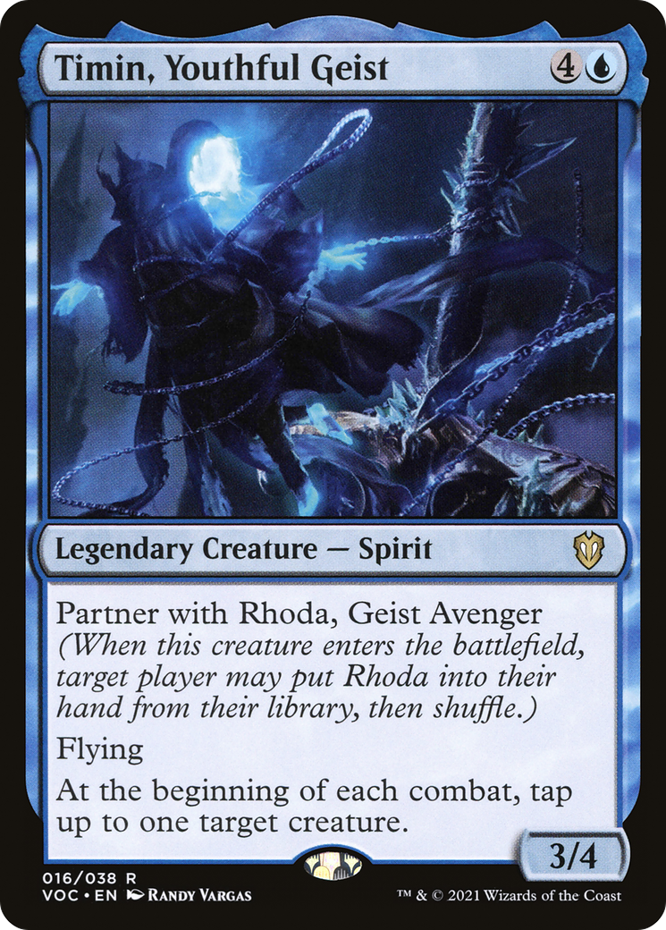 Timin, Youthful Geist (16) [Commander: Innistrad: Crimson Vow] - Deck Out Gaming