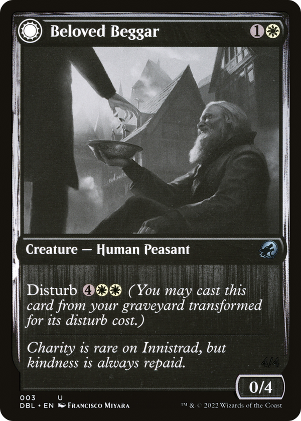 Beloved Beggar (3) [Innistrad: Double Feature] - Deck Out Gaming