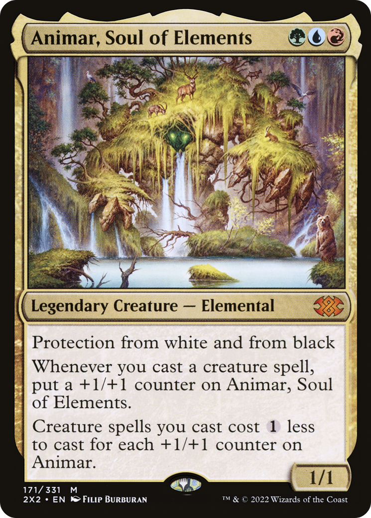 Animar, Soul of Elements (171) [Double Masters 2022] foil - Deck Out Gaming