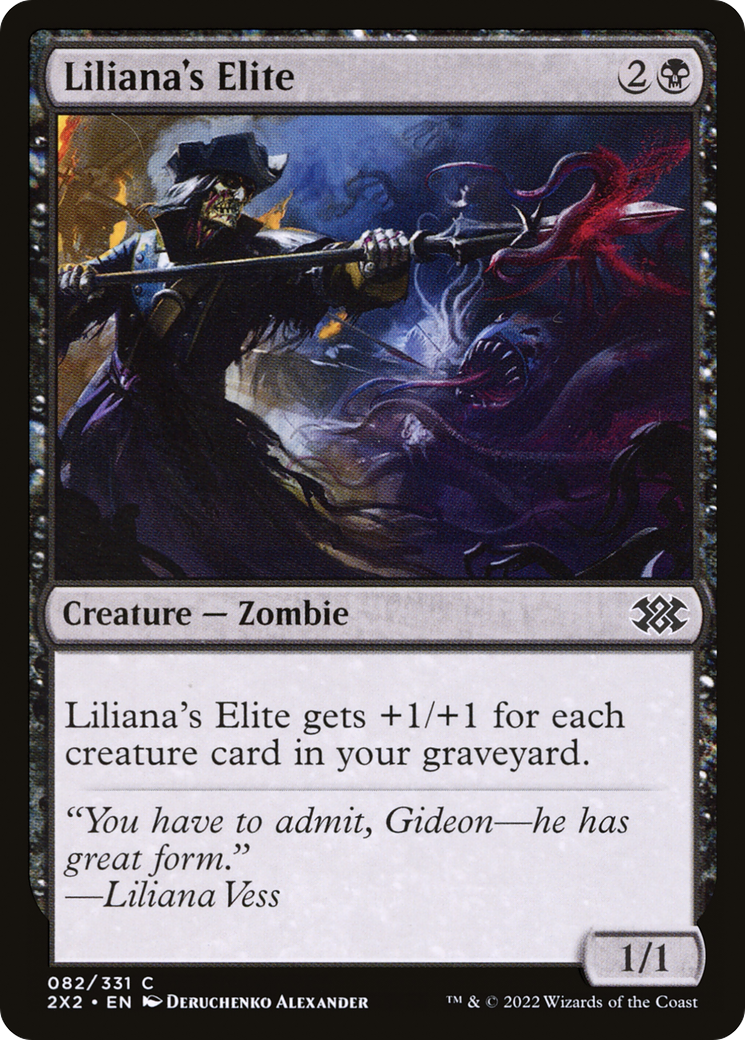 Liliana's Elite (82) [Double Masters 2022] - Deck Out Gaming