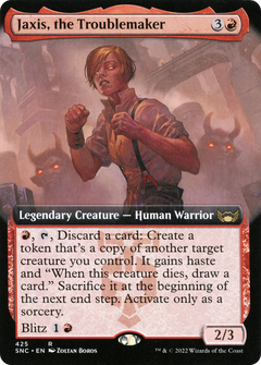 Jaxis, the Troublemaker (Extended Art) (425) [Streets of New Capenna] - Deck Out Gaming