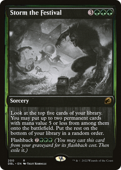 Storm the Festival (200) [Innistrad: Double Feature] - Deck Out Gaming