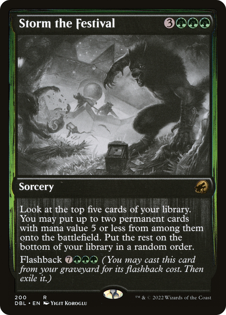 Storm the Festival (200) [Innistrad: Double Feature] - Deck Out Gaming