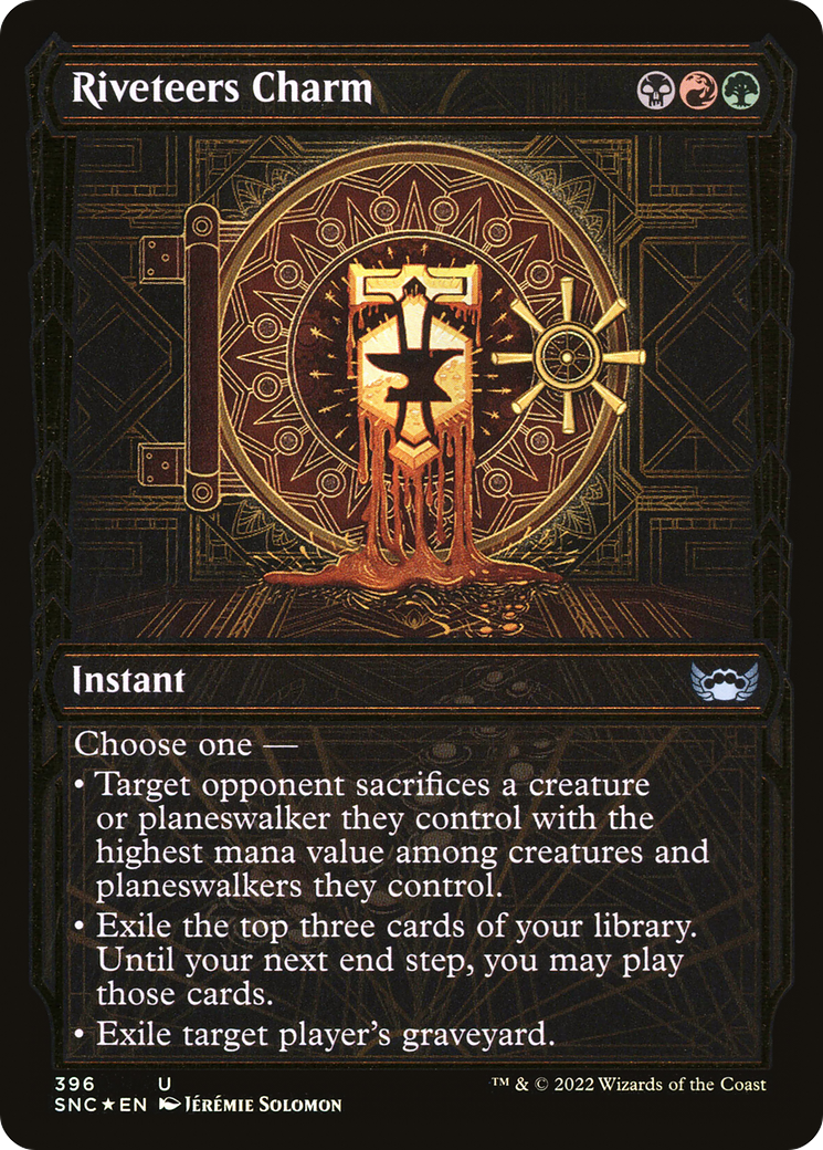 Riveteers Charm (Gilded Foil) (396) [Streets of New Capenna] foil - Deck Out Gaming