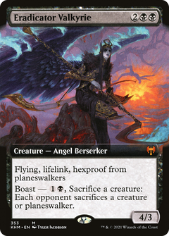 Eradicator Valkyrie (Extended Art) (353) [Kaldheim] foil - Deck Out Gaming