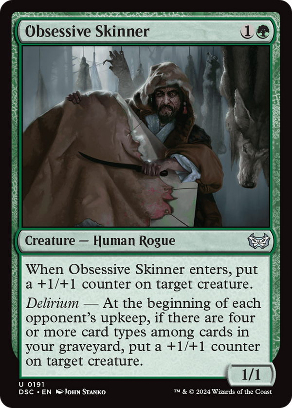 Obsessive Skinner (191) [Duskmourn: House of Horror Commander] - Deck Out Gaming