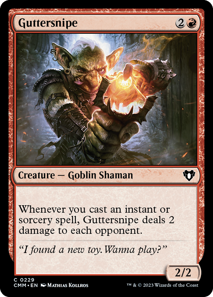 Guttersnipe (229) [Commander Masters] - Deck Out Gaming