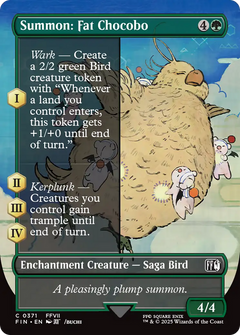 Summon: Fat Chocobo (371) [FINAL FANTASY] foil - Deck Out Gaming