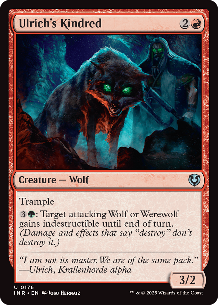 Ulrich's Kindred (176) [Innistrad Remastered] foil - Deck Out Gaming