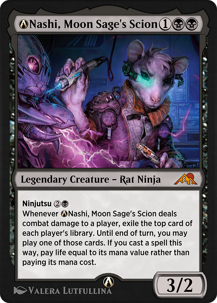 A-Nashi, Moon Sage's Scion (A-114) [Kamigawa: Neon Dynasty] - Deck Out Gaming