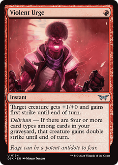 Violent Urge (164) [Duskmourn: House of Horror] - Deck Out Gaming