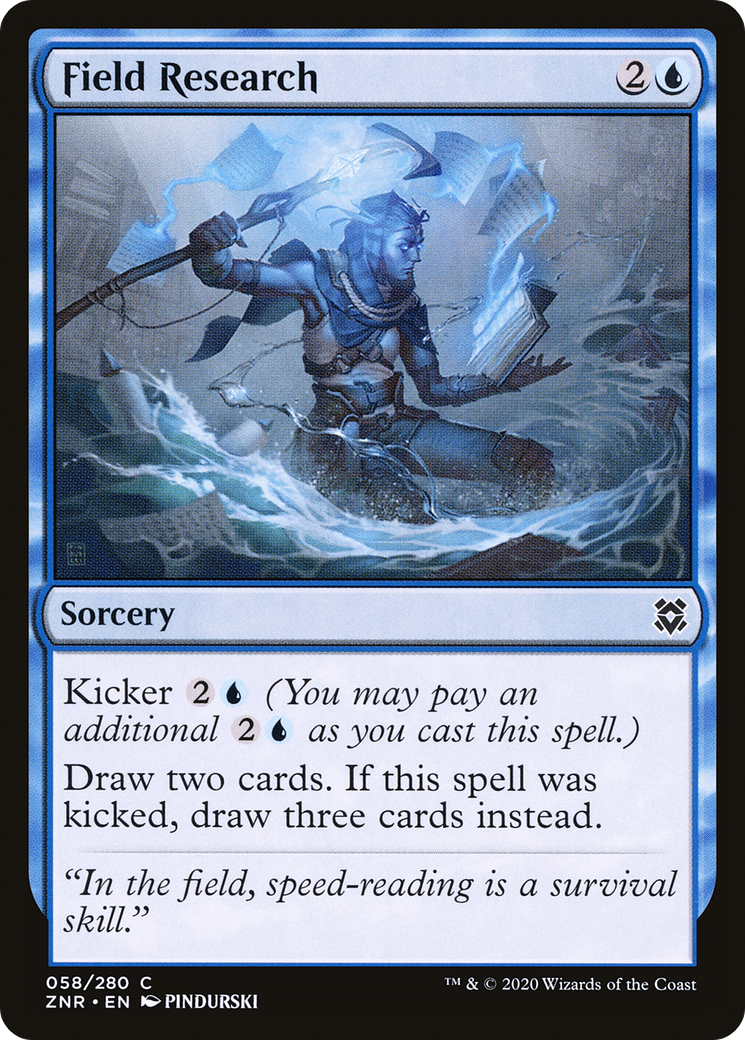 Field Research (58) [Zendikar Rising] foil - Deck Out Gaming