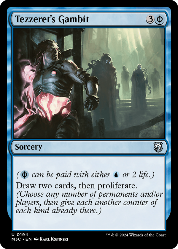 Tezzeret's Gambit (194) [Modern Horizons 3 Commander] - Deck Out Gaming