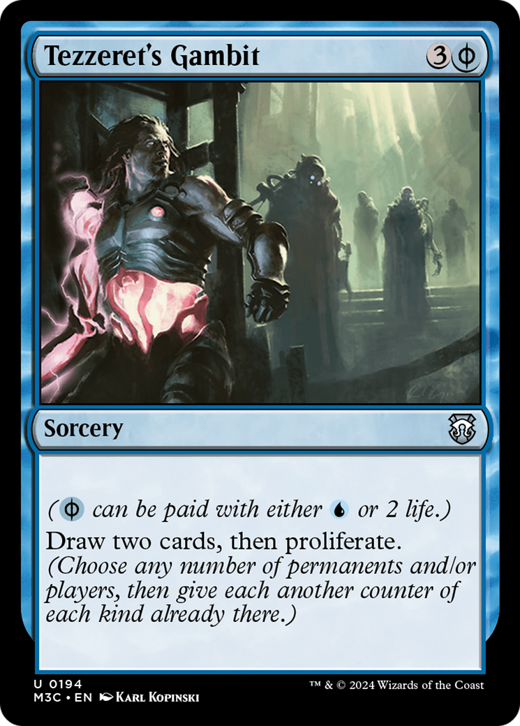 Tezzeret's Gambit (194) [Modern Horizons 3 Commander] - Deck Out Gaming