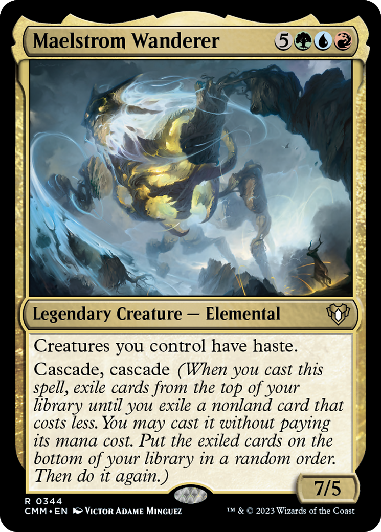 Maelstrom Wanderer (344) [Commander Masters] - Deck Out Gaming
