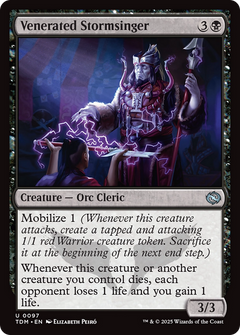 Venerated Stormsinger (97) [Tarkir: Dragonstorm] - Deck Out Gaming
