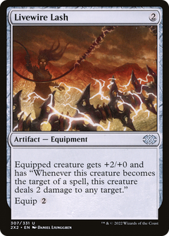 Livewire Lash (307) [Double Masters 2022] foil - Deck Out Gaming