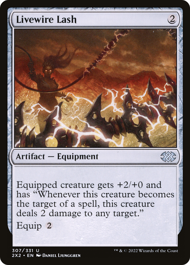 Livewire Lash (307) [Double Masters 2022] foil - Deck Out Gaming