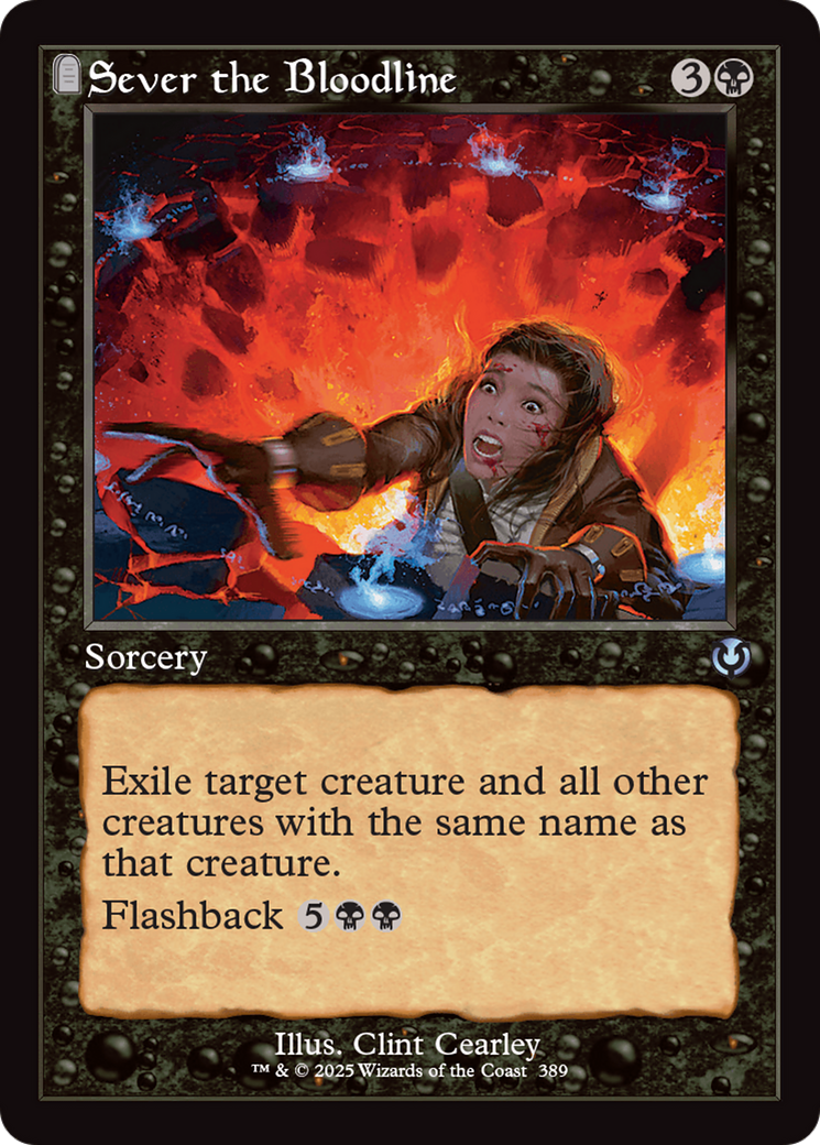Sever the Bloodline (Retro Frame) (389) [Innistrad Remastered] - Deck Out Gaming