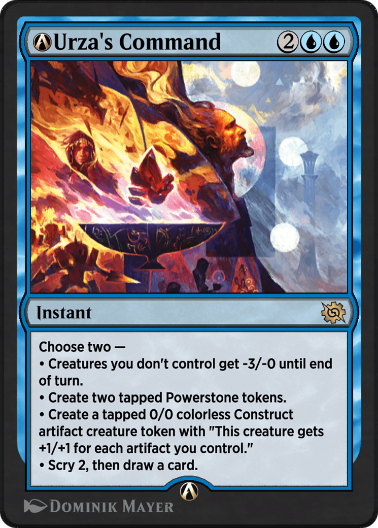 A-Urza's Command (A-70) [The Brothers' War] - Deck Out Gaming