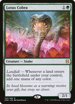 Lotus Cobra (193) [Zendikar Rising] foil - Deck Out Gaming